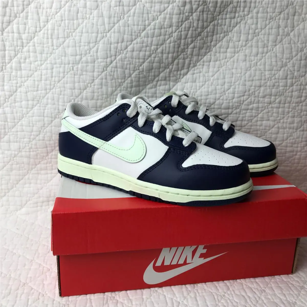 Nike shoes - Nike Dunk Low (PSE) - Dunk Low PSE - FB9108-127 - Sail Volt Tint Midnight Navy 7