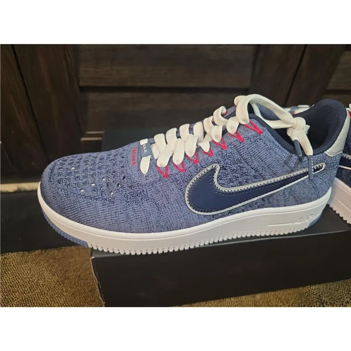 Nike shoes - Nike Air Force 1 - Air Force - FV4079-491 - Diffused Blue/College Navy/University Red/White 0