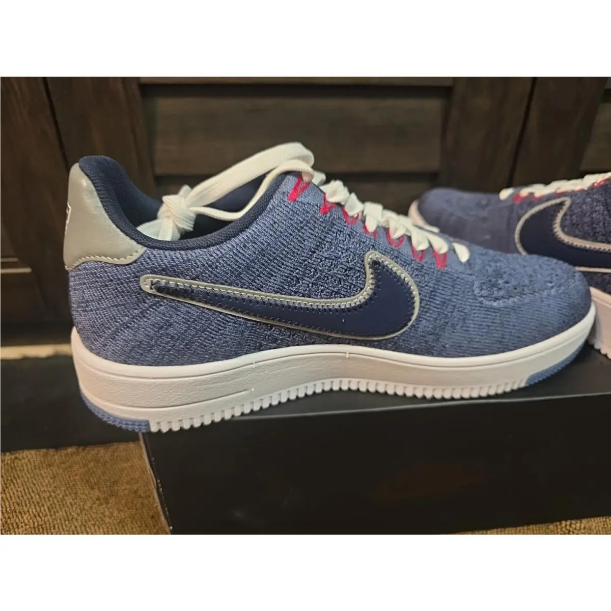Nike shoes - Nike Air Force 1 - Air Force - FV4079-491 - Diffused Blue/College Navy/University Red/White 2