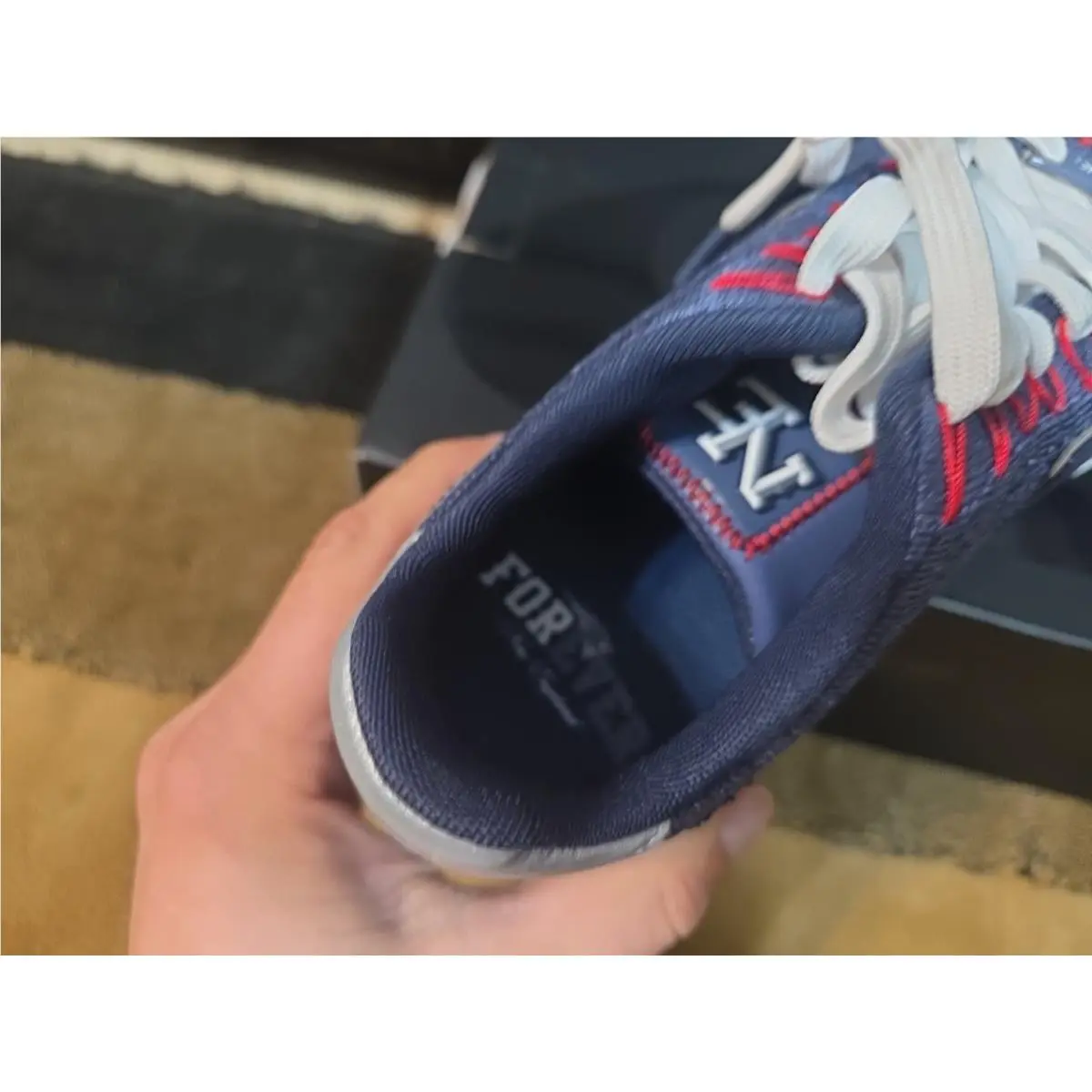 Nike shoes - Nike Air Force 1 - Air Force - FV4079-491 - Diffused Blue/College Navy/University Red/White 3