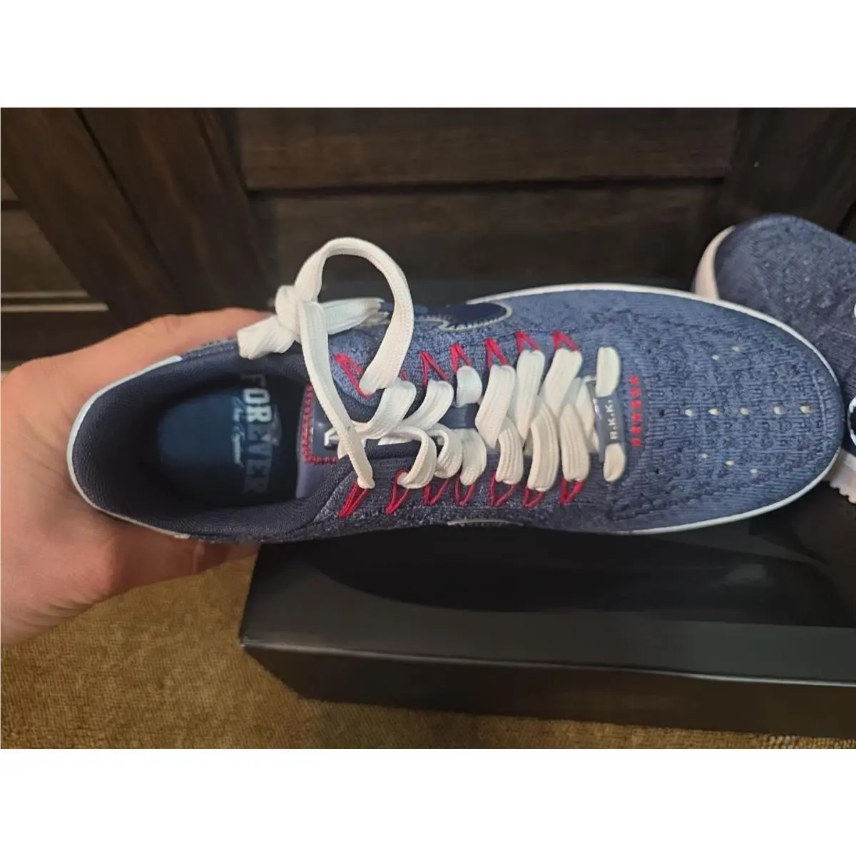 Nike shoes - Nike Air Force 1 - Air Force - FV4079-491 - Diffused Blue/College Navy/University Red/White 6