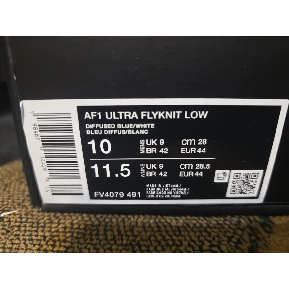 Nike shoes - Nike Air Force 1 - Air Force - FV4079-491 - Diffused Blue/College Navy/University Red/White 7