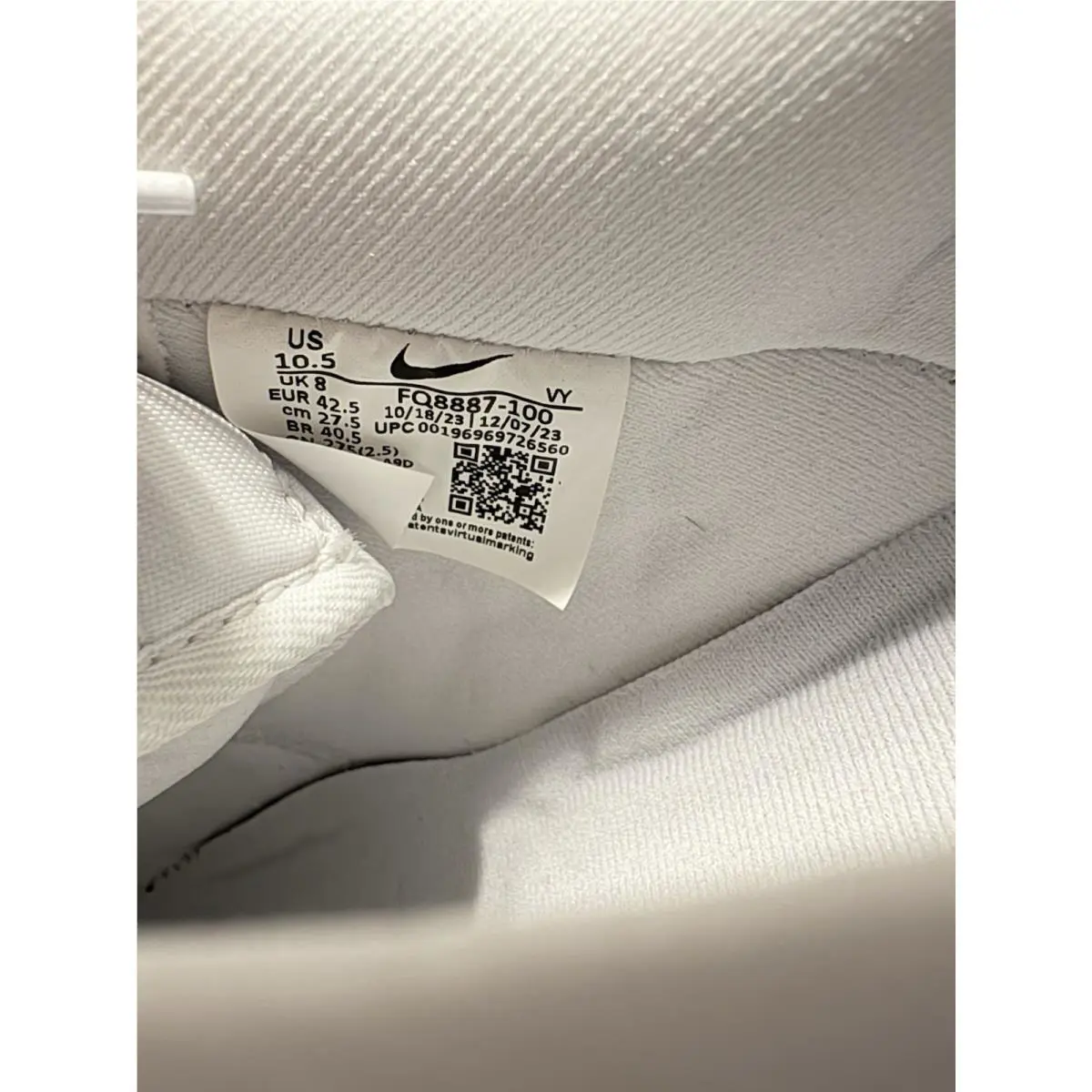 Nike shoes - Nike Air Force 1 - Air Force - FQ8887-100 - White 3
