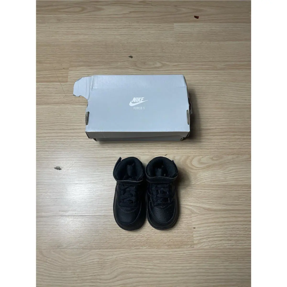 Nike shoes - Nike Air Force 1 - Air Force - Black 0