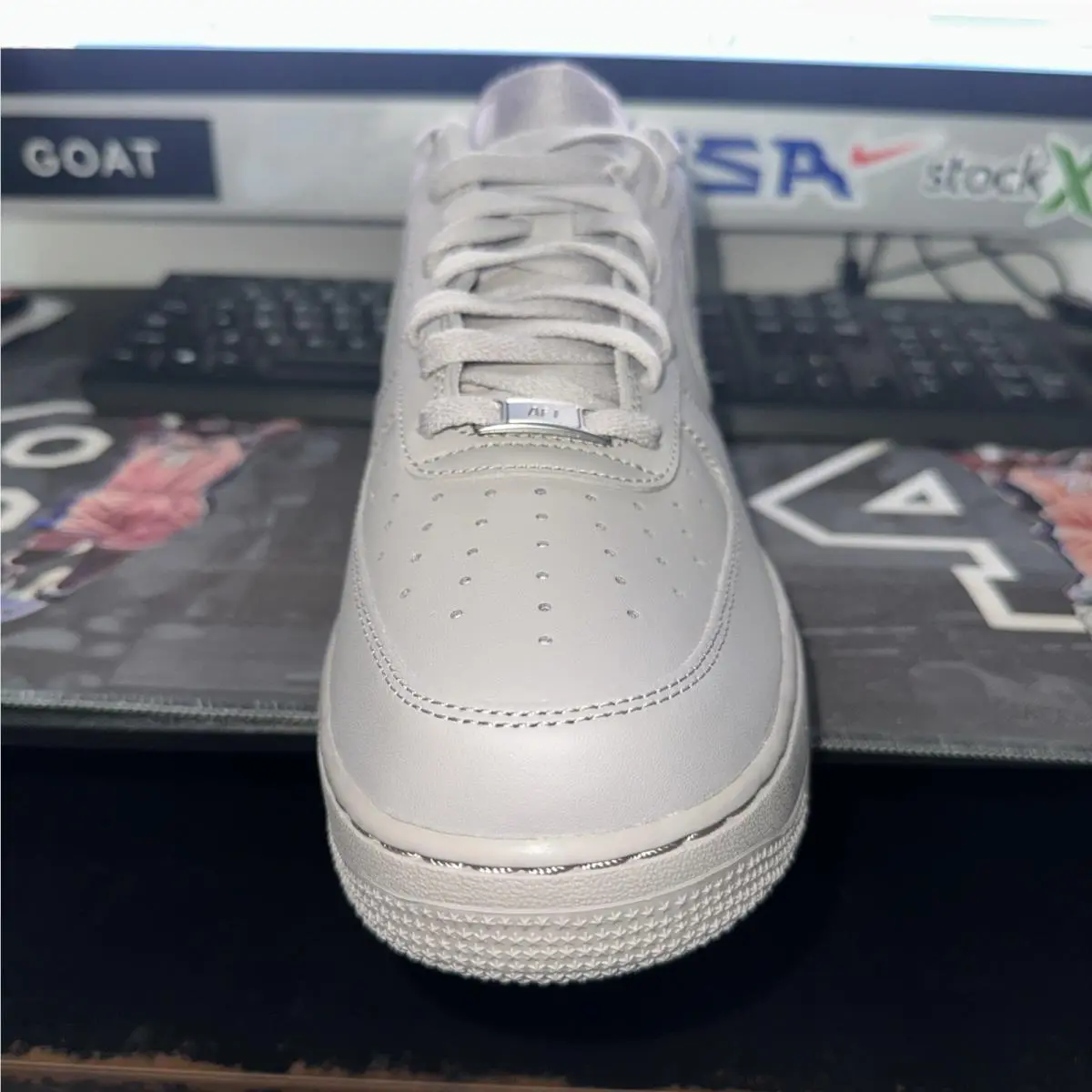 Nike shoes - Nike Air Force 1 `07 - IH1698-001 - Gray (UPC: 198482392048) 1
