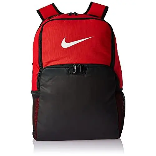 Nike Brasilia Backpack 9.0 Red Black Sz X-large BA5959-657