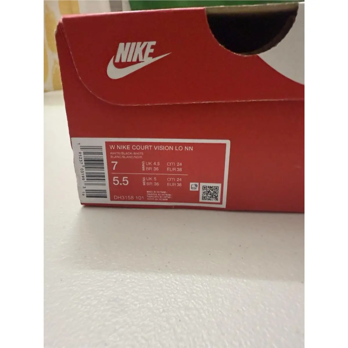 Nike shoes - Nike Court Vision - Court Vision - DH3158101 - White 8