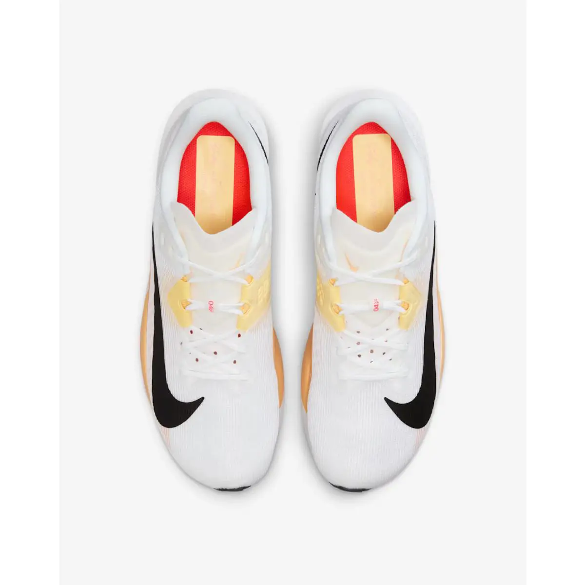 Nike shoes - Nike Zoom Rival - Zoom Rival - FV6040-103 - White/Orange Chalk/Soft Yellow/Black 4