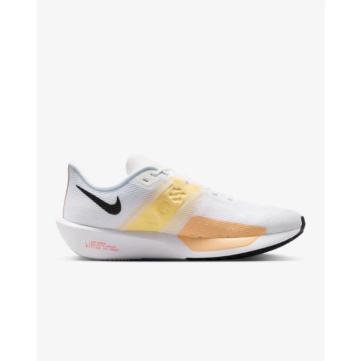 Nike shoes - Nike Zoom Rival - Zoom Rival - FV6040-103 - White/Orange Chalk/Soft Yellow/Black 5