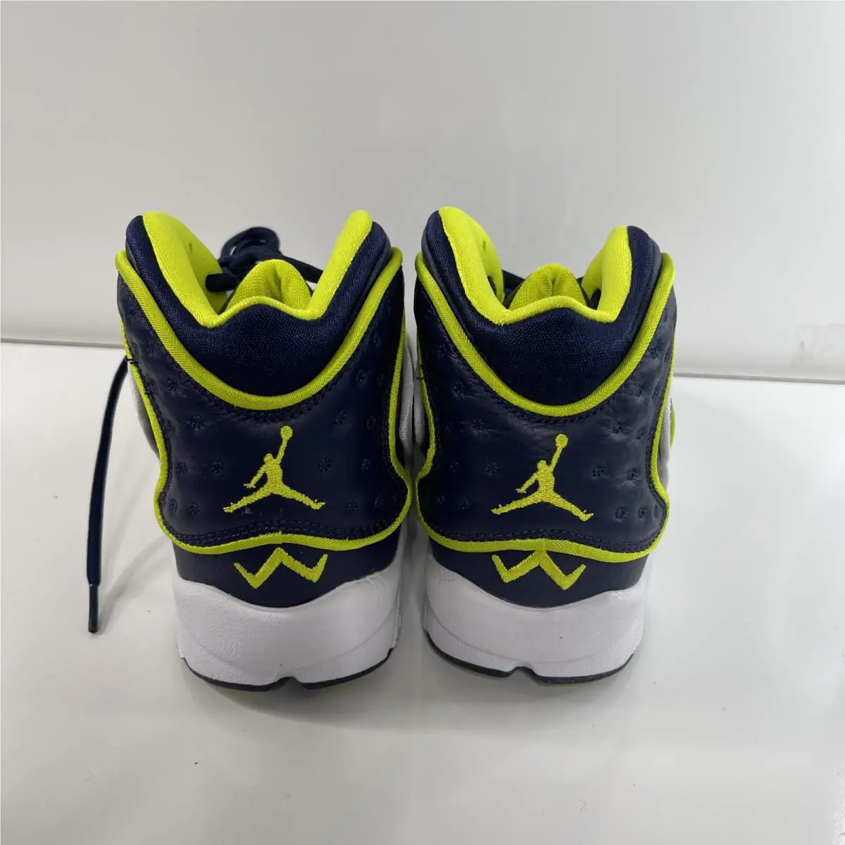 Nike shoes - Jordan OG - CW0907-400 - College Navy/White/Venom Green 12