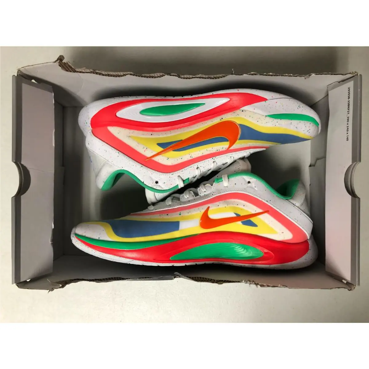 Nike shoes - Nike A`One - IQ9419-100 - White/Safety Orange (UPC: 198728185403) 5
