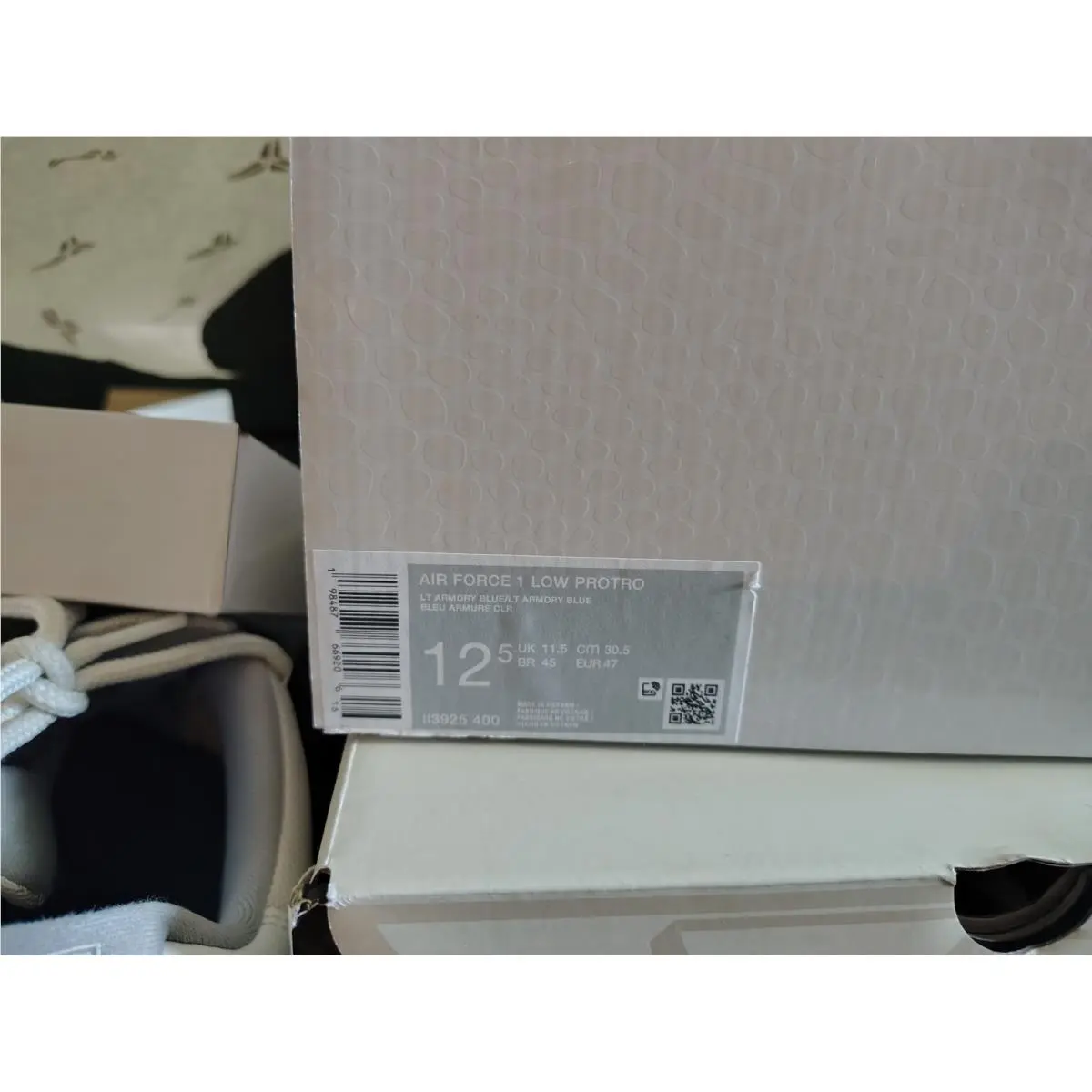 Nike shoes - Nike Air Force 1 - Air Force - II3925-400 - Gray, Manufacturer: Light Armory Blue/Light Armory Blue 4