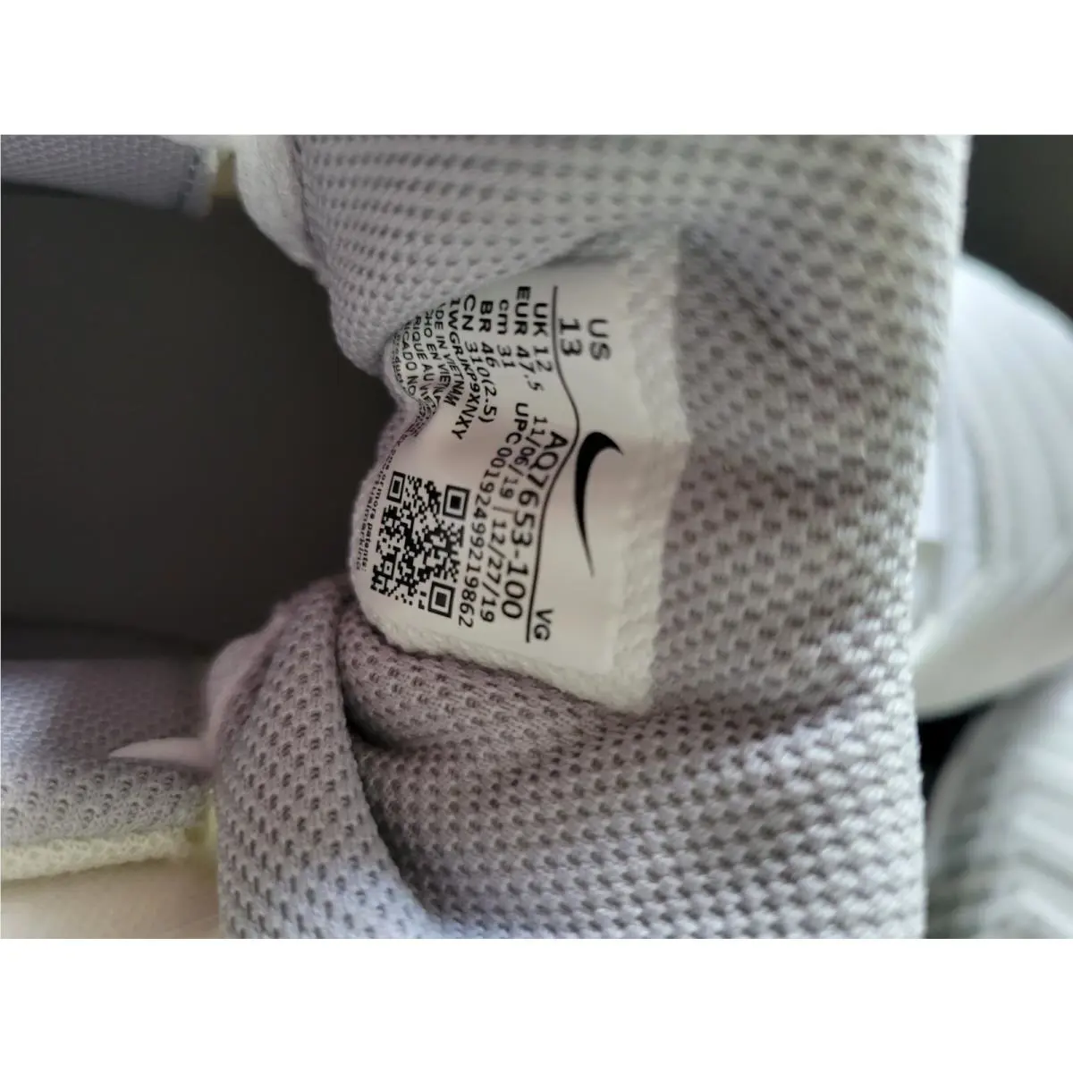 Nike shoes - Nike Vapor Edge - Vapor Edge - White 2