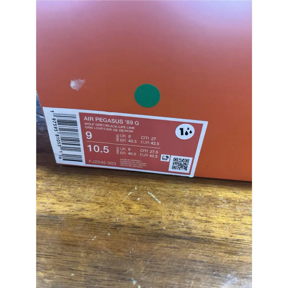Nike shoes - Nike Air Pegasus `89 G - FJ2245-003 - Multicolor (UPC: 0197595810531) 10