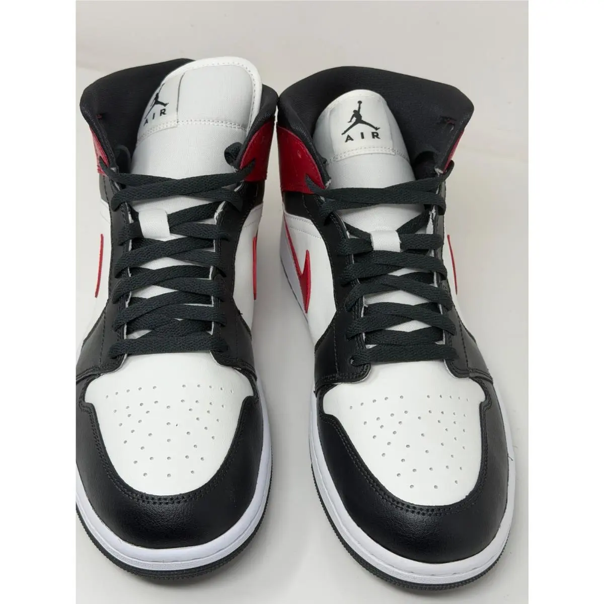 Nike shoes - Air Jordan 1 Mid - Air Mid - BQ6472 160 - Red Black (UPC: 196975663293) 0