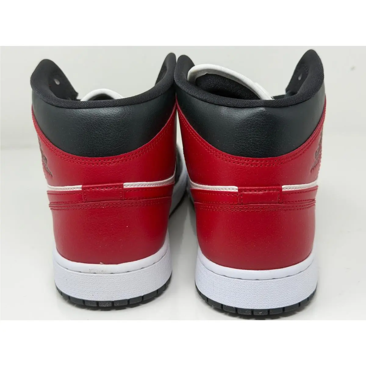 Nike shoes - Air Jordan 1 Mid - Air Mid - BQ6472 160 - Red Black (UPC: 196975663293) 1