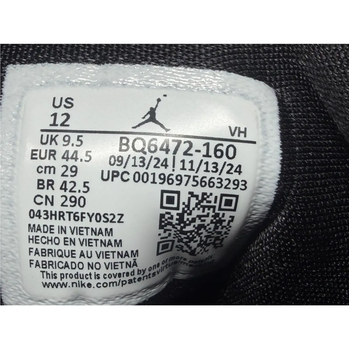 Nike shoes - Air Jordan 1 Mid - Air Mid - BQ6472 160 - Red Black (UPC: 196975663293) 4