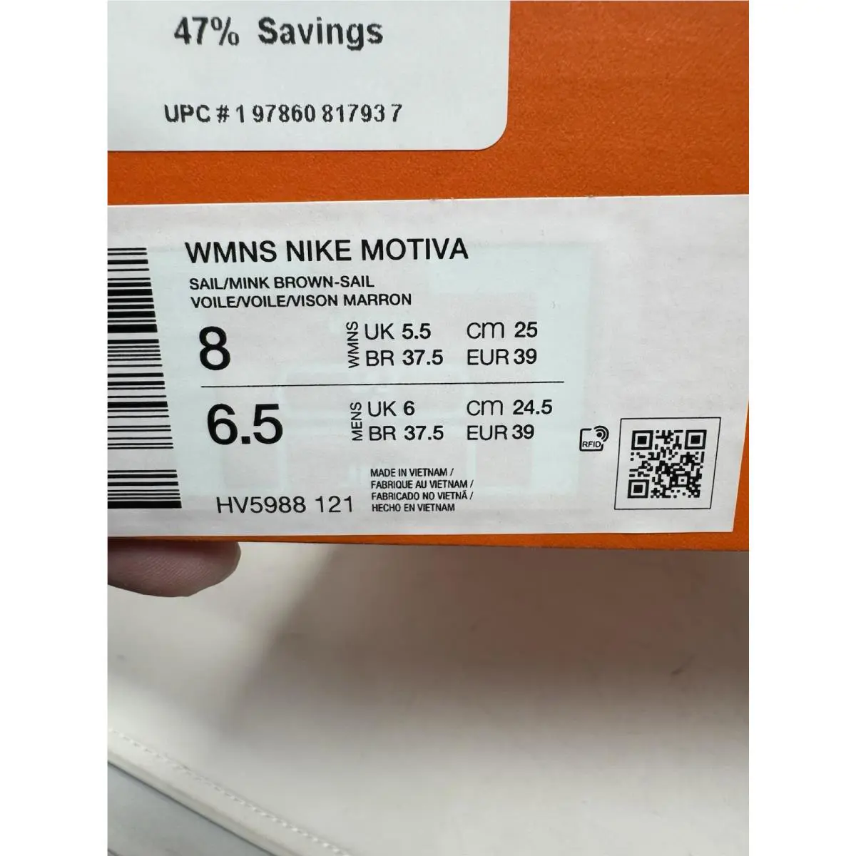Nike shoes - Nike Motiva - Motiva - HV5988-121 - Sail 5