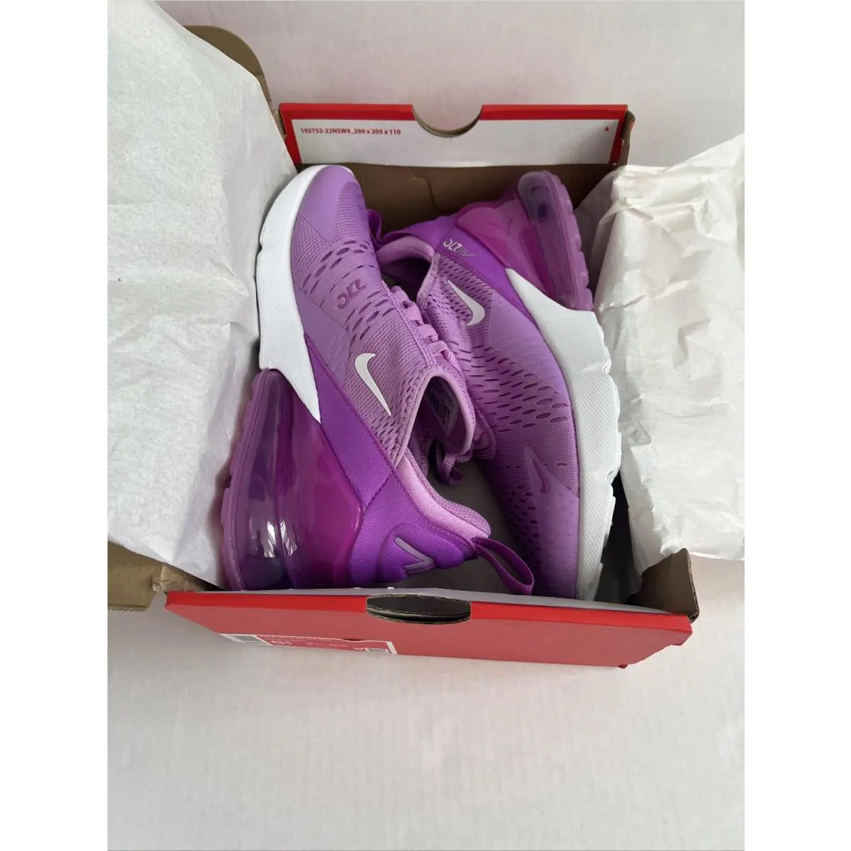 Nike shoes - Nike Air Max 270 - Air Max - 943345 501 - Rush Fuchsia White (UPC: 196608444558) 7