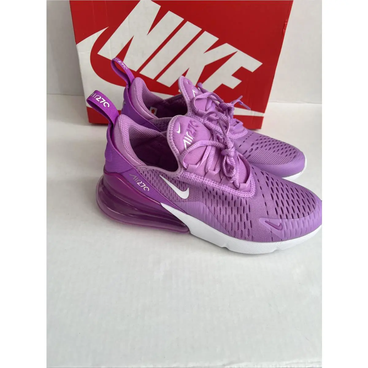 Nike shoes - Nike Air Max 270 - Air Max - 943345 501 - Rush Fuchsia White (UPC: 196608444558) 3