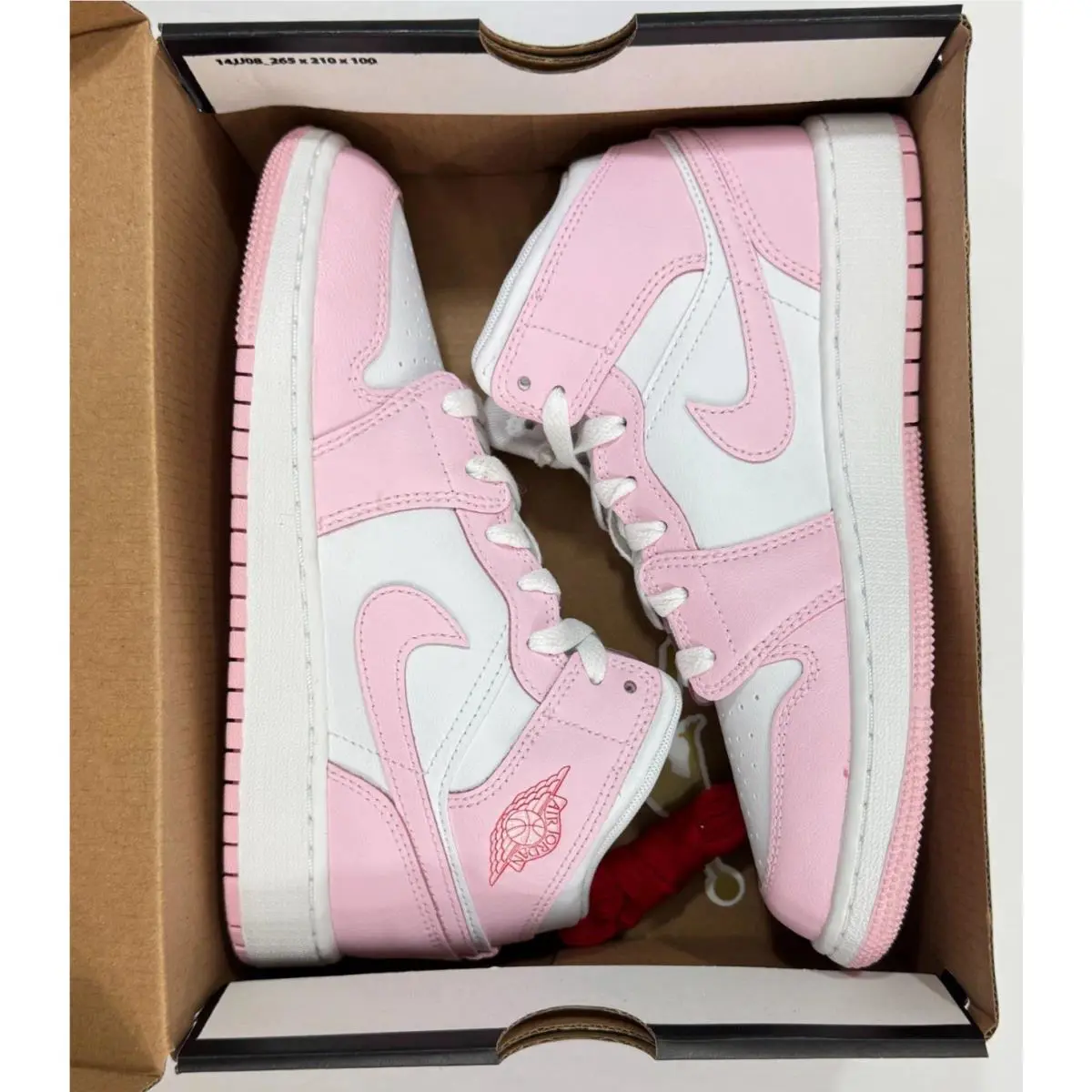 Nike shoes - Air Jordan 1 Mid - Air Mid - Pink 3