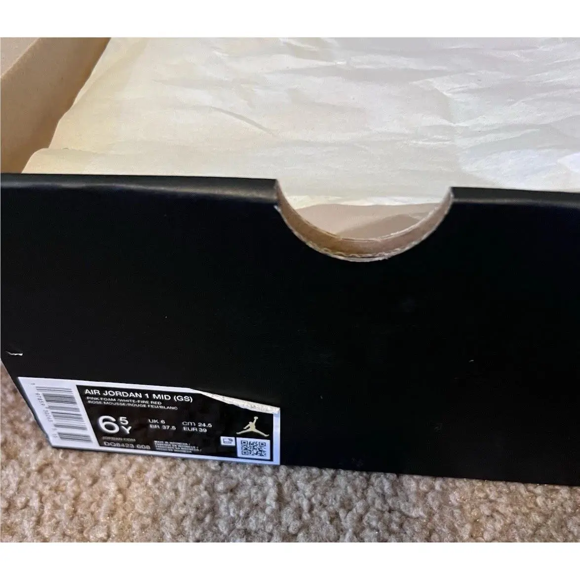 Nike shoes - Air Jordan 1 Mid - Air Mid - Pink 7