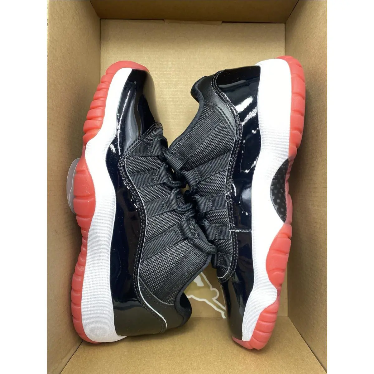 Nike shoes - Air Jordan 11 Low - Air Low - FV5121 006 - Black/Varsity Red-White (UPC: 197862989632) 5