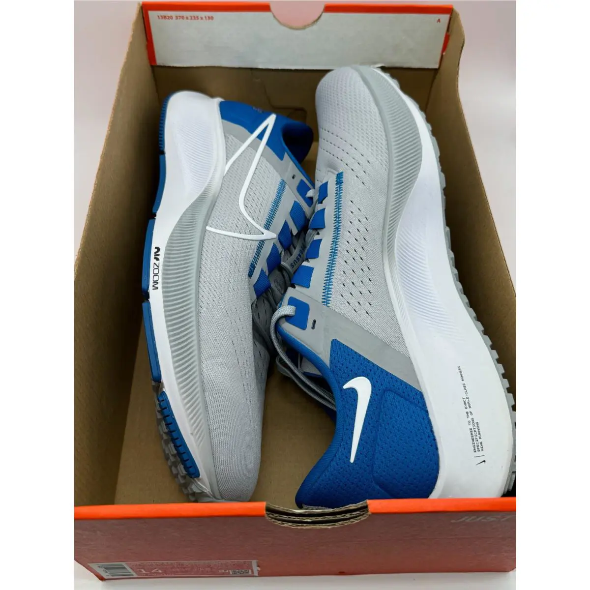 Nike shoes - Nike Air Zoom Pegasus 38 - DJ0832-001 - Gray (UPC: 195237037681) 10