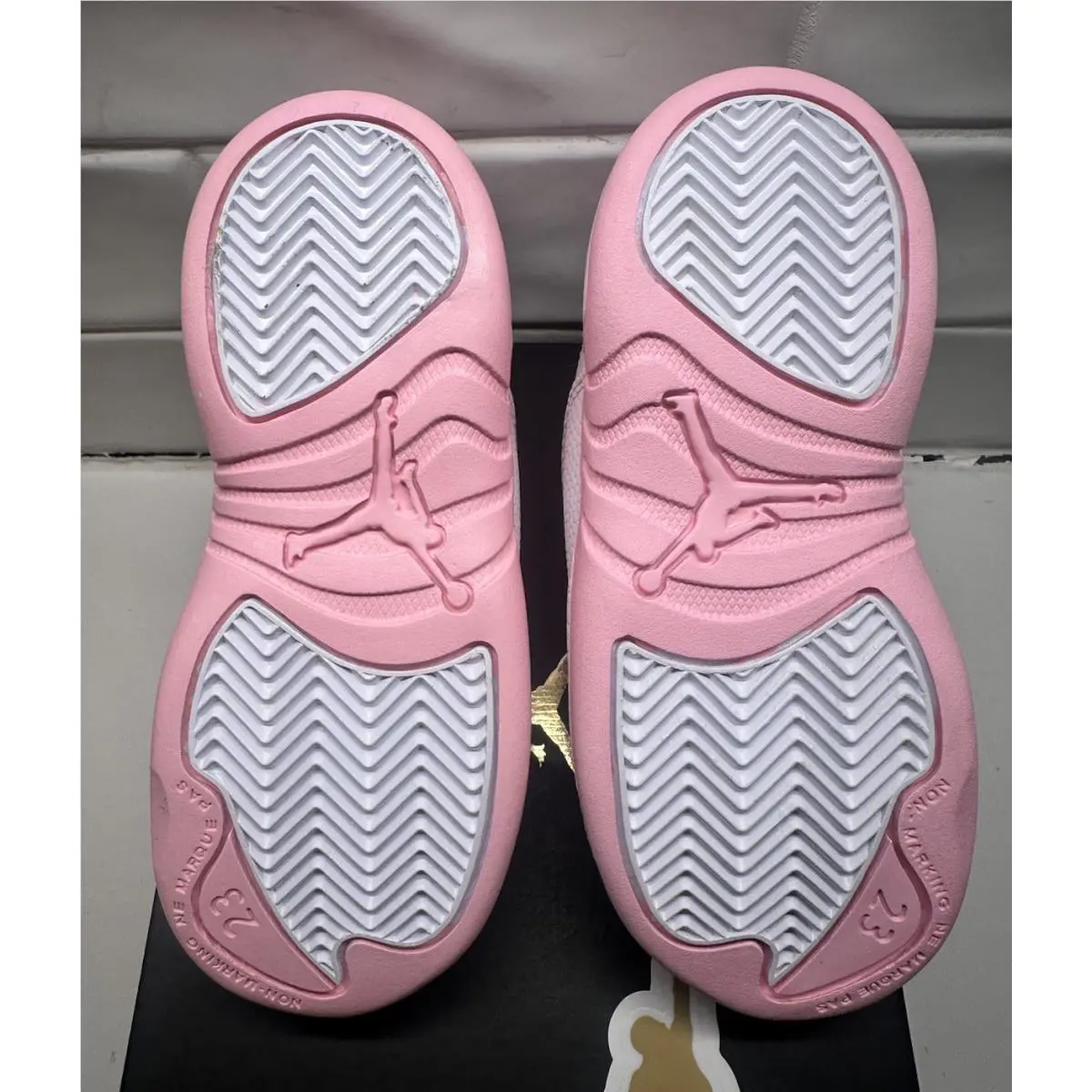 Nike shoes - Air Jordan 12 - Air - Pink/White 3