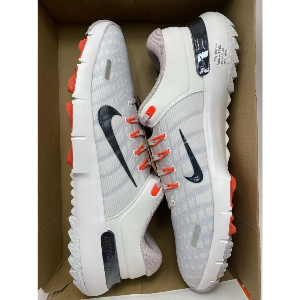 Nike shoes - Nike Free Golf - Free Golf - FN0332 100 - Summit White/Black/Phantom (UPC: 196977643293) 5