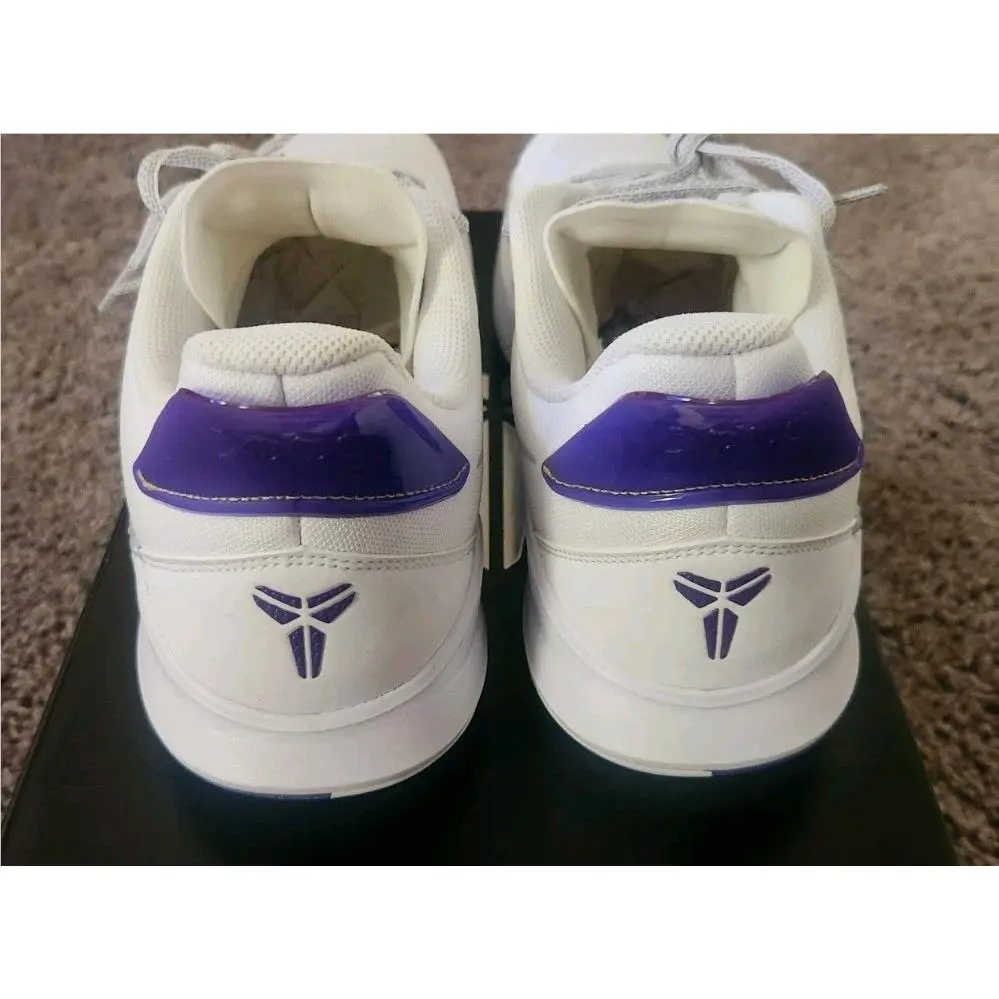 Nike shoes - Nike Mamba Rage - Mamba Rage - CK2087-101 - White Purple Gold, Manufacturer: White/Field Purple/Amarillo/Light Smoke Grey 2