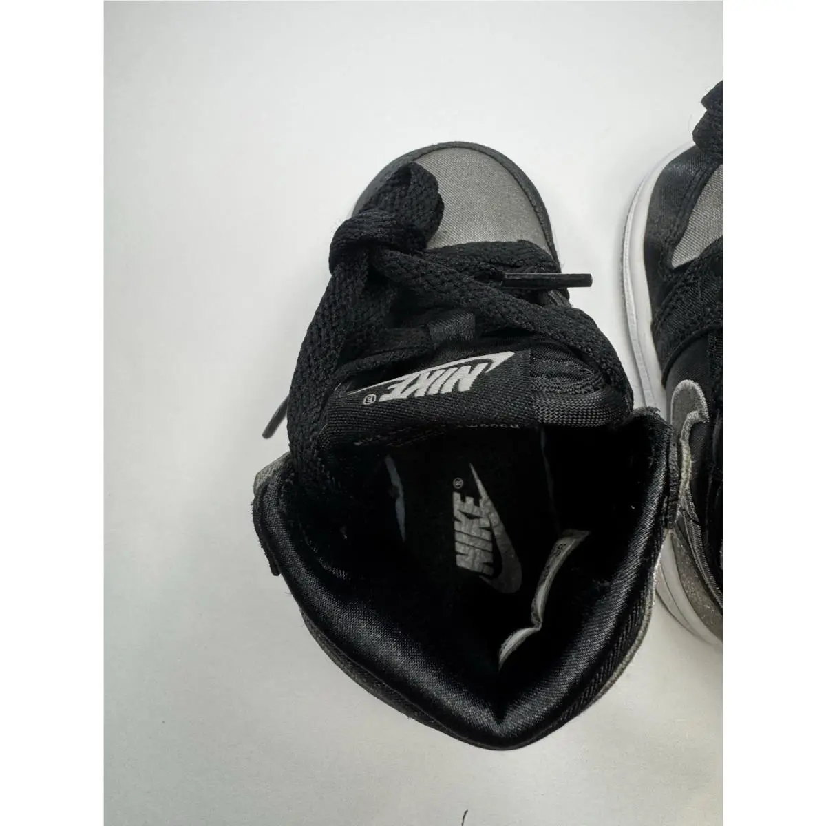 Nike shoes - Jordan 1 Retro High OG (TD) - Black / Medium Grey / White 7