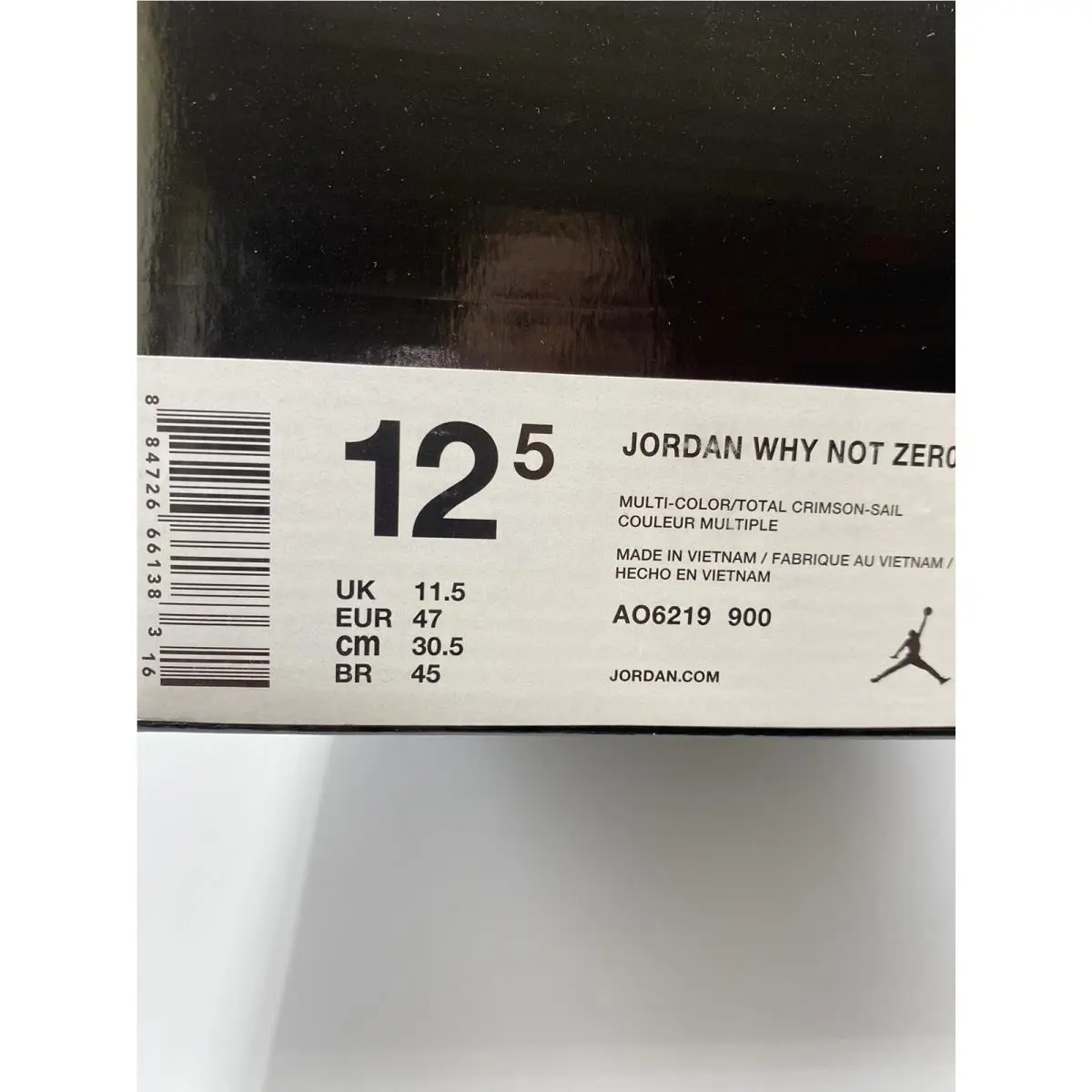 Nike shoes - Jordan `Why Not?` ZER0.2 - AO6219900 - Multicolor (UPC: 884726661383) 7