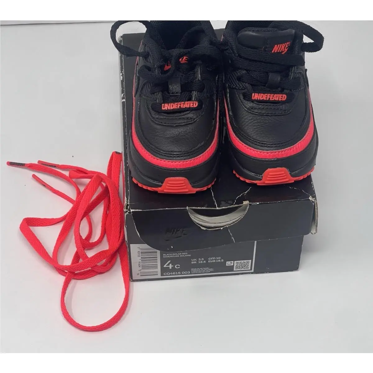 Nike shoes - Nike Air Max 90 Undefeated - CQ4615-003 - Black 5