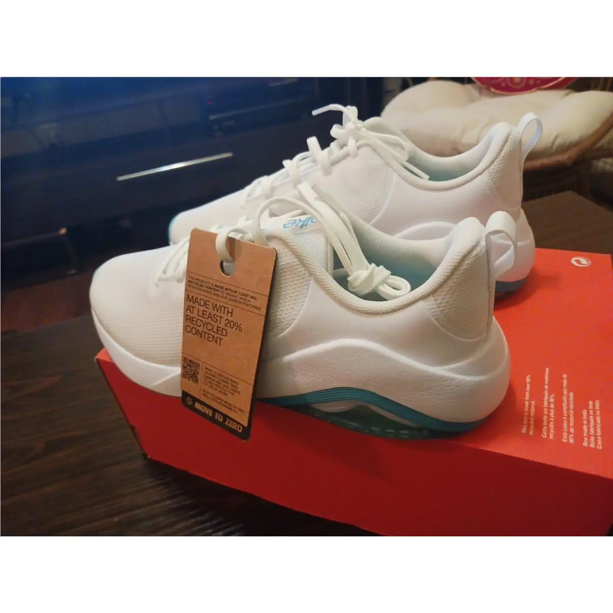 Nike shoes - Nike Bella 7 - Bella - Barely Grape/Summit White/Iced Lilac/Purple Comet 4