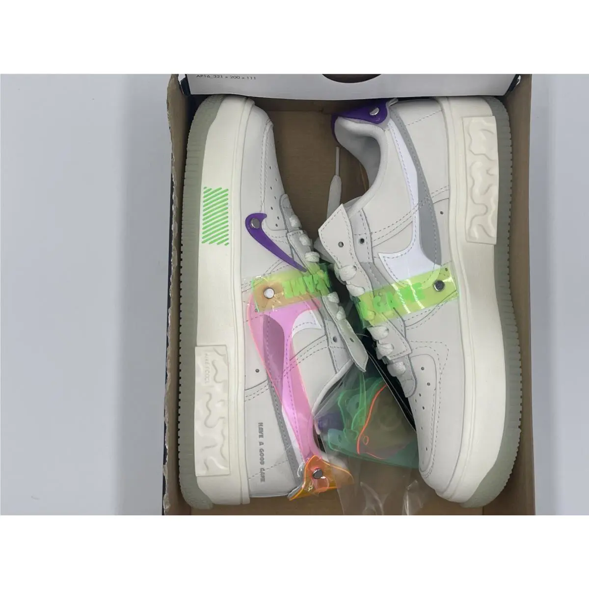 Nike shoes - Nike Air Force 1 - Air Force - D02332 111 - White (UPC: 195244511730) 4