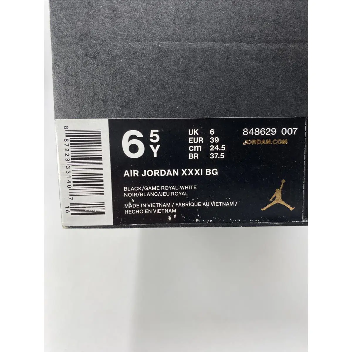 Nike shoes - Nike Air Royal - Air Royal - 848629 007 - Black/Game Royal-White (UPC: 887223331407) 6