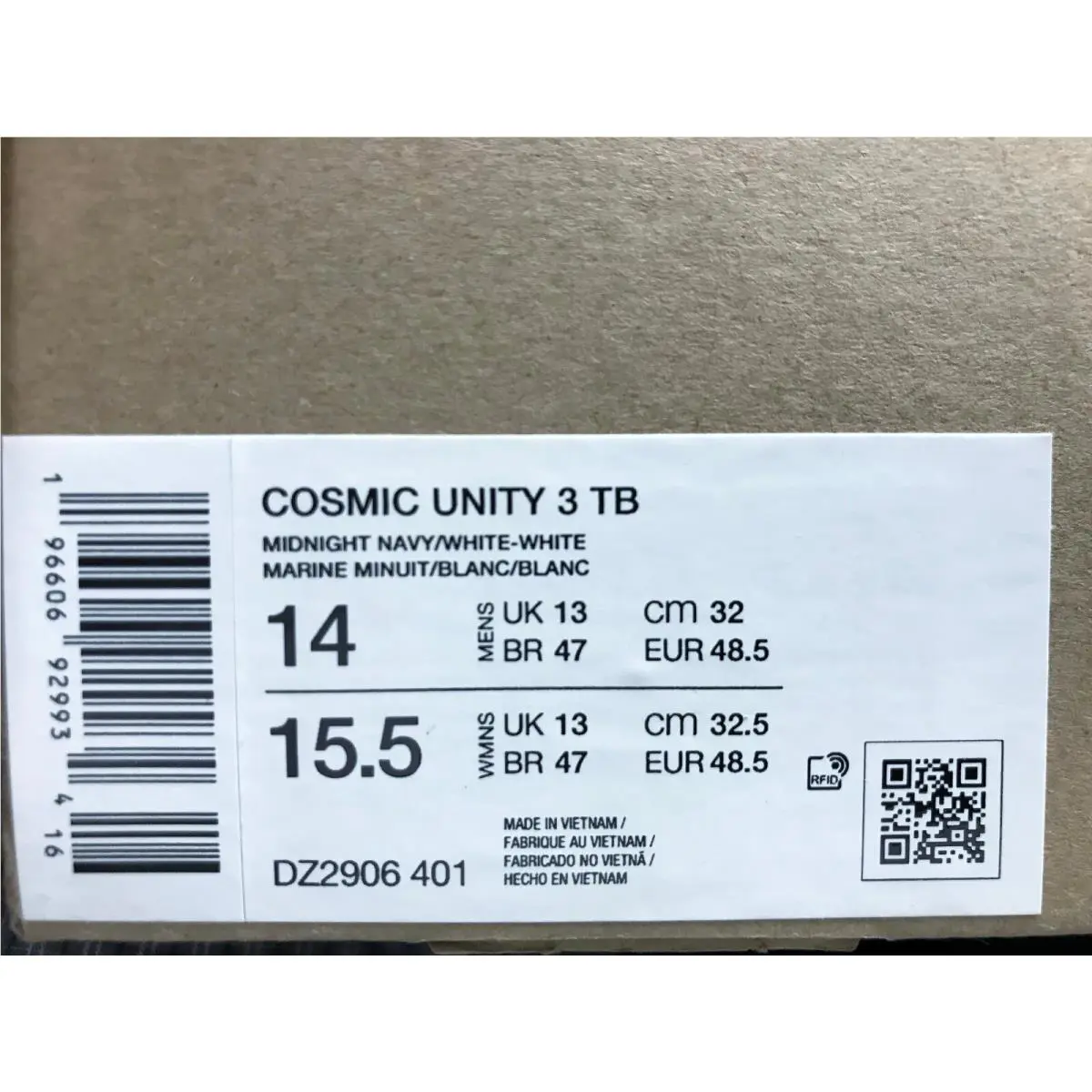 Nike shoes - Nike Cosmic Unity - Cosmic Unity - DZ2906-401 - Blue (UPC: 196606929934) 3