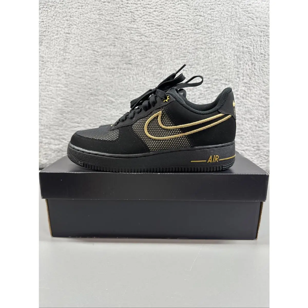 Nike shoes - Nike Air Force 1 - Air Force - Black 0