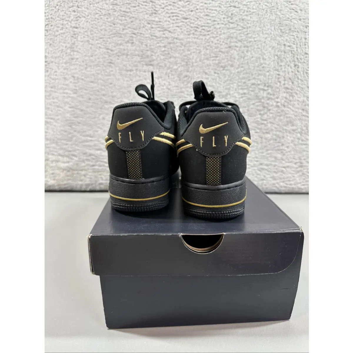 Nike shoes - Nike Air Force 1 - Air Force - Black 1