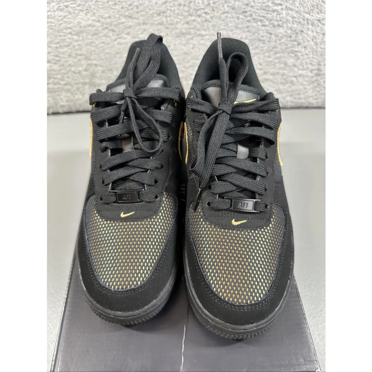 Nike shoes - Nike Air Force 1 - Air Force - Black 4