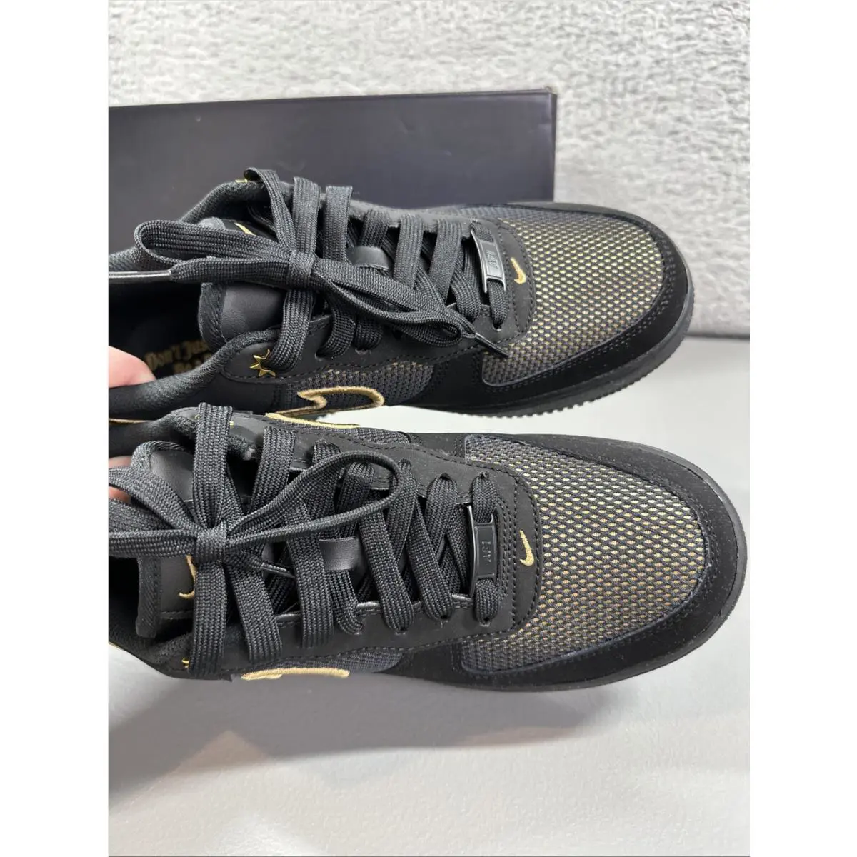Nike shoes - Nike Air Force 1 - Air Force - Black 7