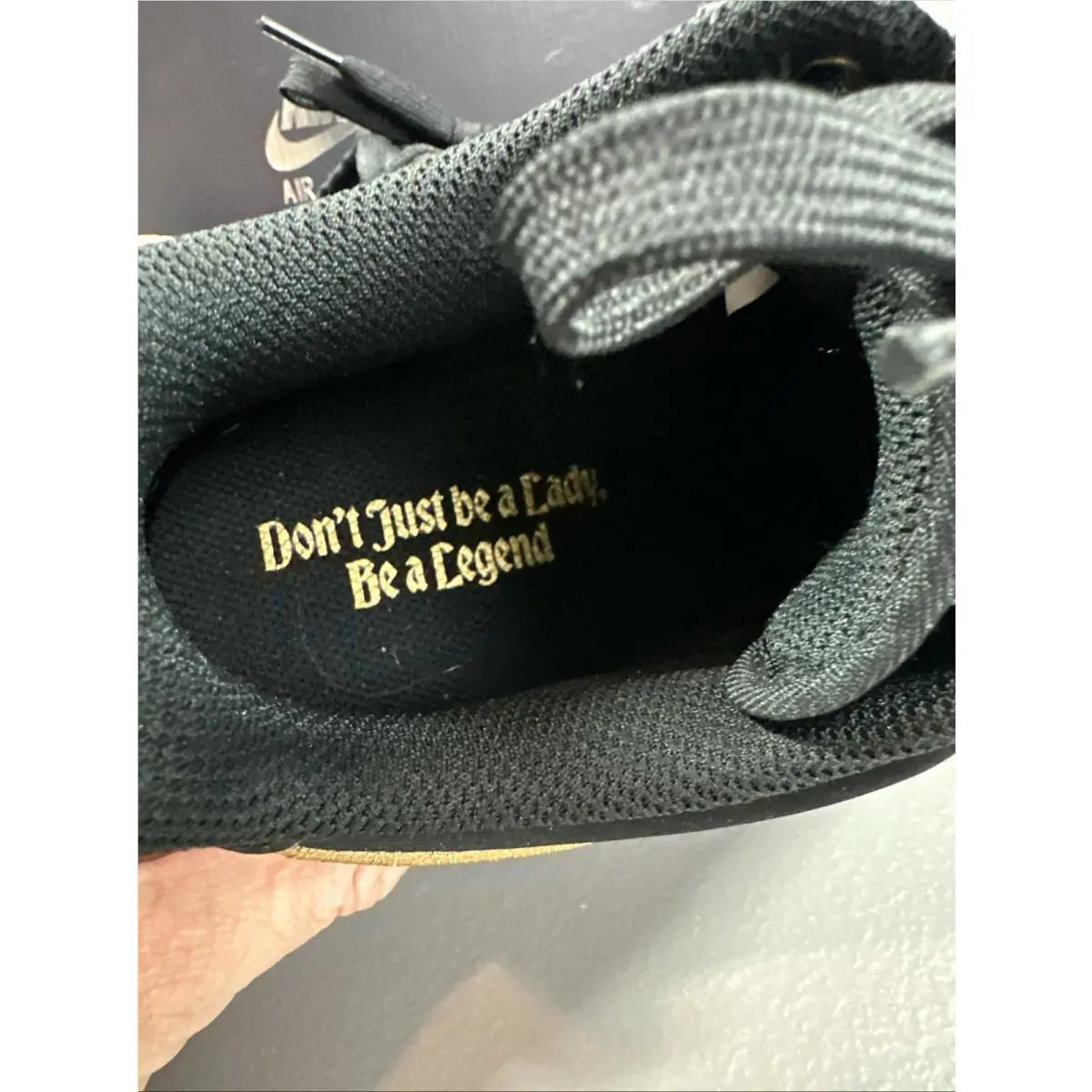 Nike shoes - Nike Air Force 1 - Air Force - Black 6