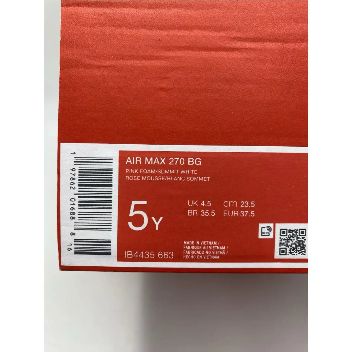 Nike shoes - Nike Air Max 270 - Air Max - IB4435 663 - Pink Foam/Summit White (UPC: 197862016888) 6