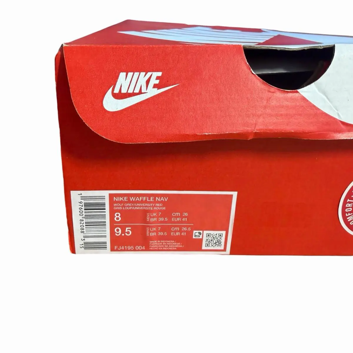 Nike shoes - Nike Waffle - Waffle - FJ4195-004 - Wolf Grey University Red (UPC: 0197600820883) 12