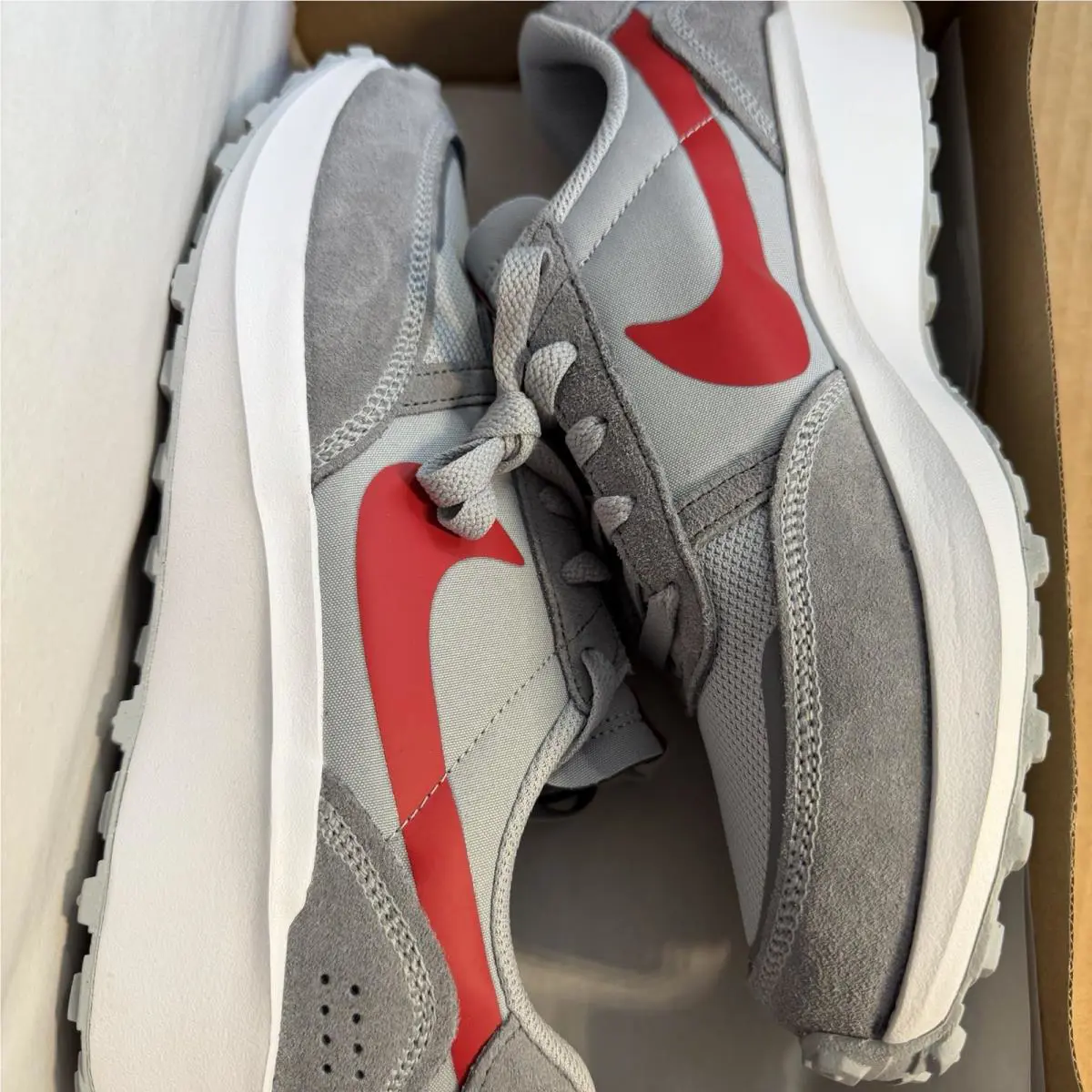 Nike shoes - Nike Waffle - Waffle - FJ4195-004 - Wolf Grey University Red (UPC: 0197600820883) 10