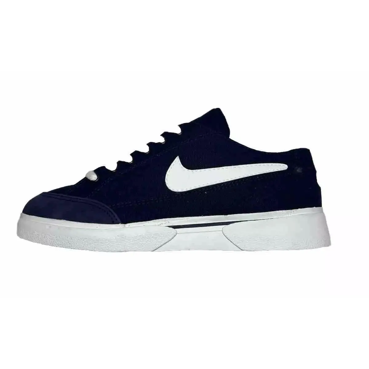 Vintage Nike Canvas Gts RS SZ.9.5 Shoes AS IS - navy