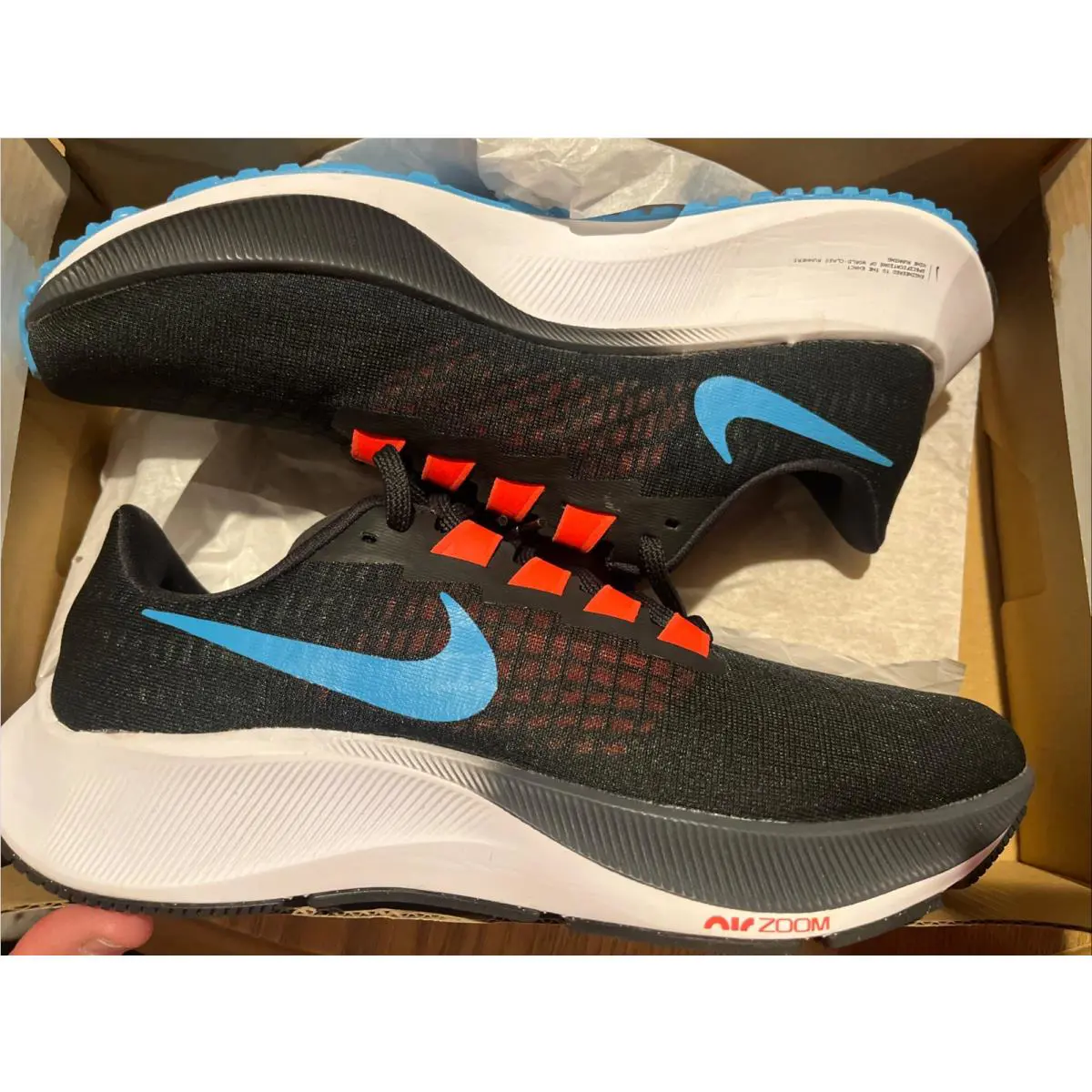 Nike shoes - Nike Air Zoom Pegasus - Air Zoom Pegasus - Black (UPC: 194500801622) 3