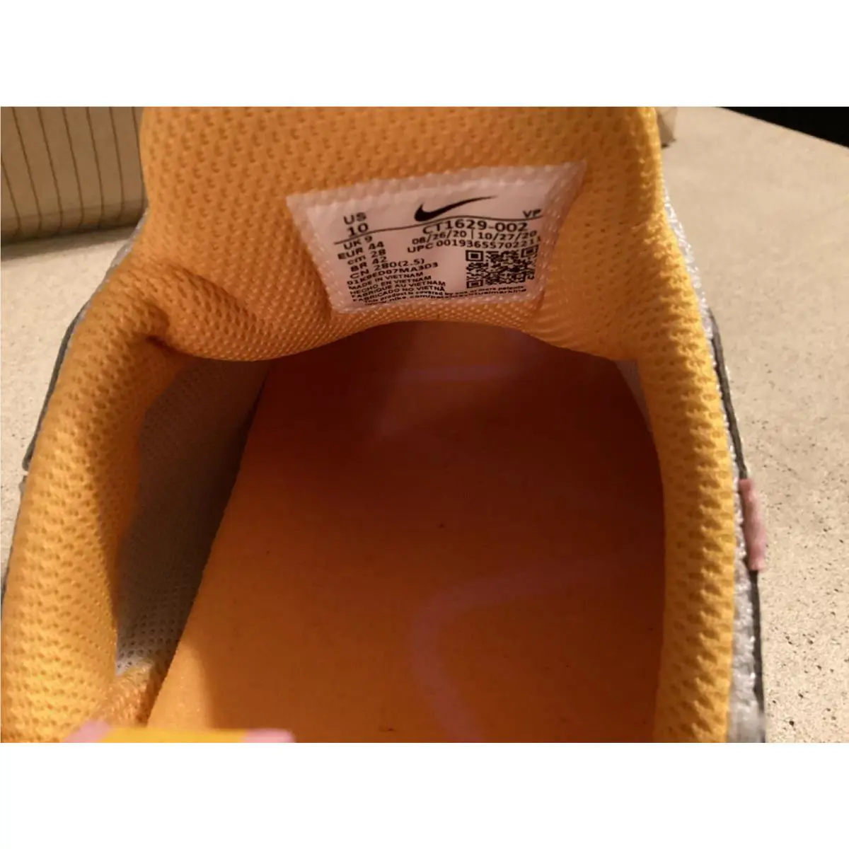 Nike shoes - Nike Zoom Pulse - Zoom Pulse - Vast Grey / University Gold Pink 7