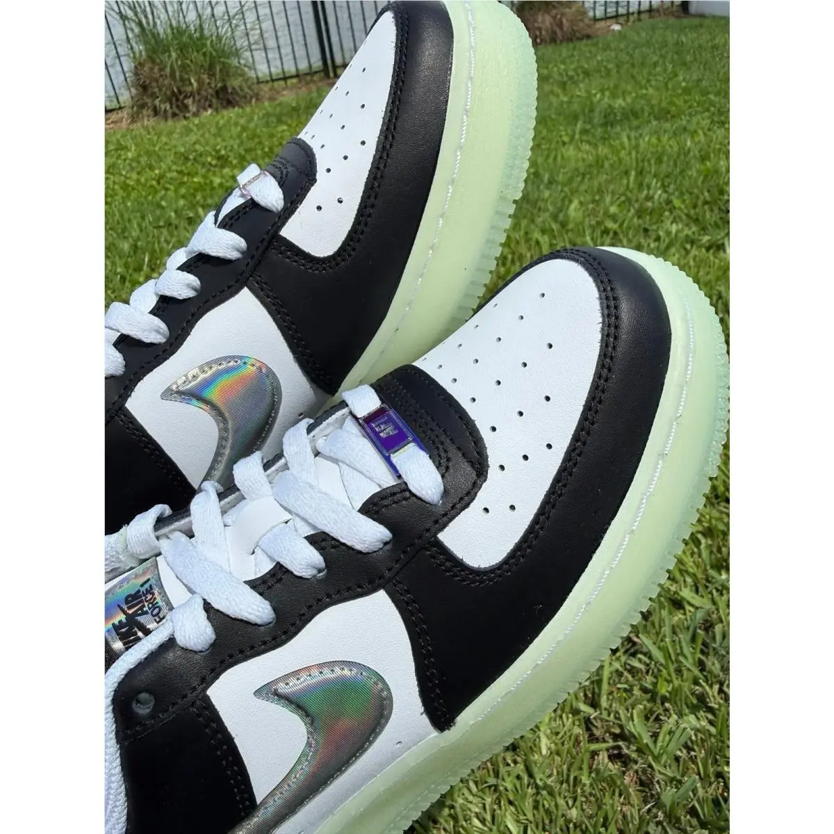 Nike shoes - Nike Air Force 1 - Air Force - FZ5529-103 - WHITE / BLACK 3